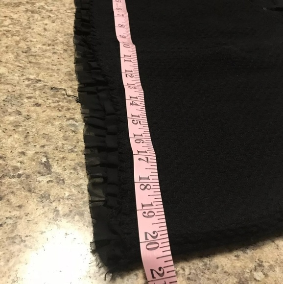 Urban Behavior Black Tweed Style Mini Skirt Size M - Picture 8 of 8